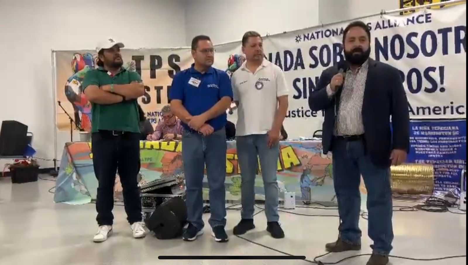  “A ustedes no los vamos a dejar solos”